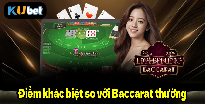 Điểm khác biệt so với Baccarat thường